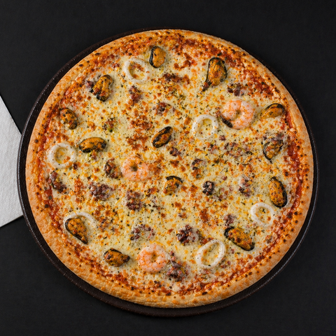 14. Pizza Meeresfrüchte