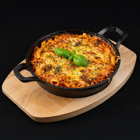 26. Überbackene Qua-Spaghetti