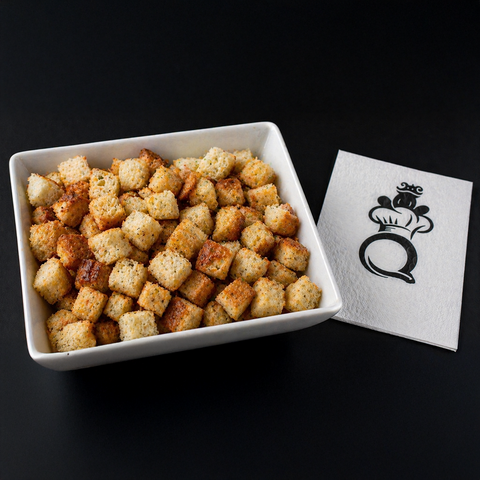 76. Salatcroutons