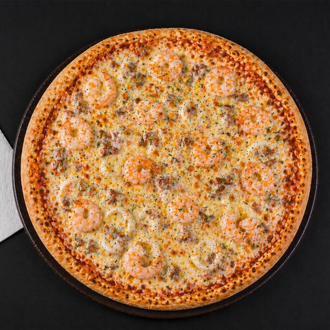 15. Pizza Scampi